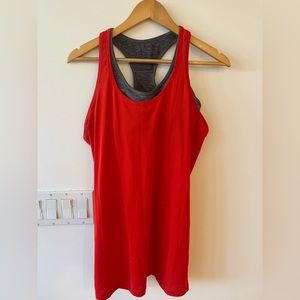 Lucy Activewear Racerback Tank Shelf-Bra
